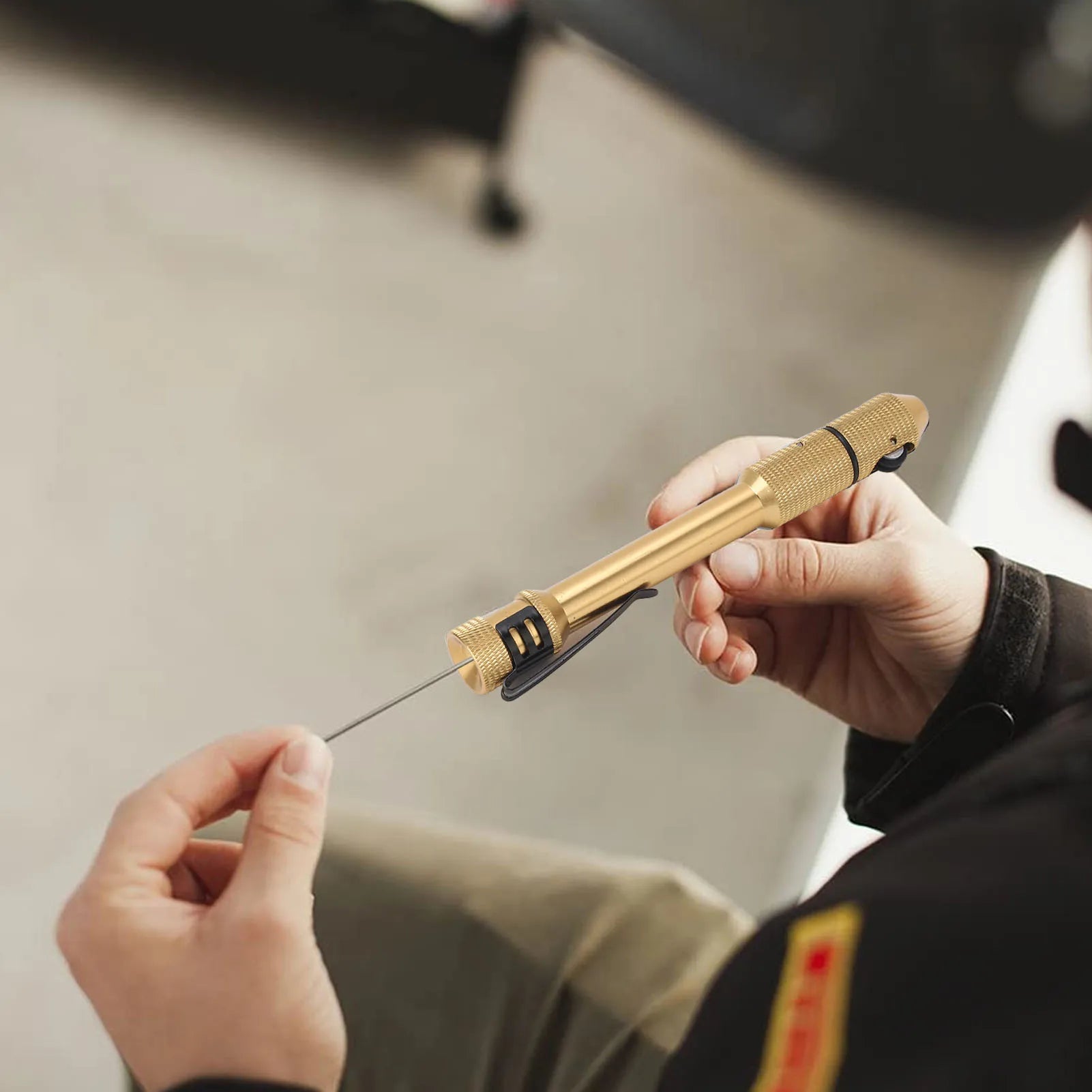 TIG Welding Wire Feed Pen Aluminum Alloy Comfortable Handle Finger Feeder Welding Stick Finger Feeder Welding Stick Oasis Select