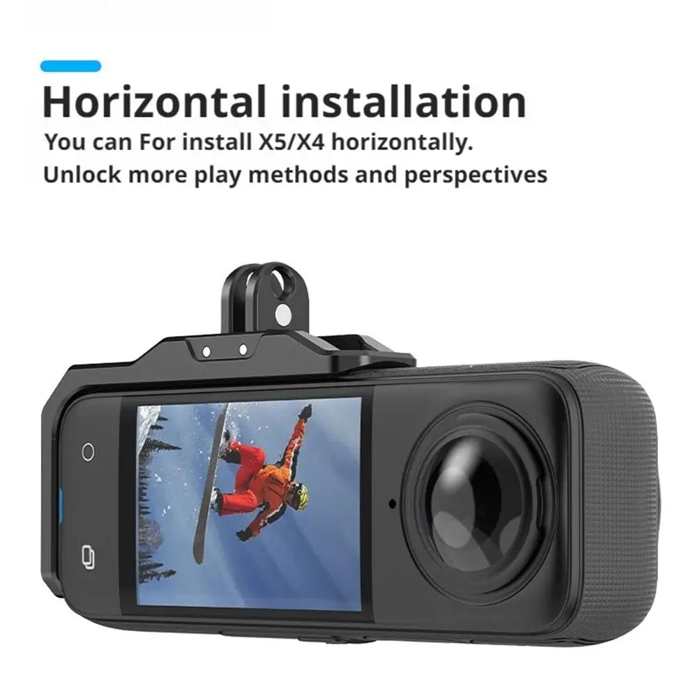 Magnetic L-Bracket for Insta360 X5 & X4 – Horizontal Mount
