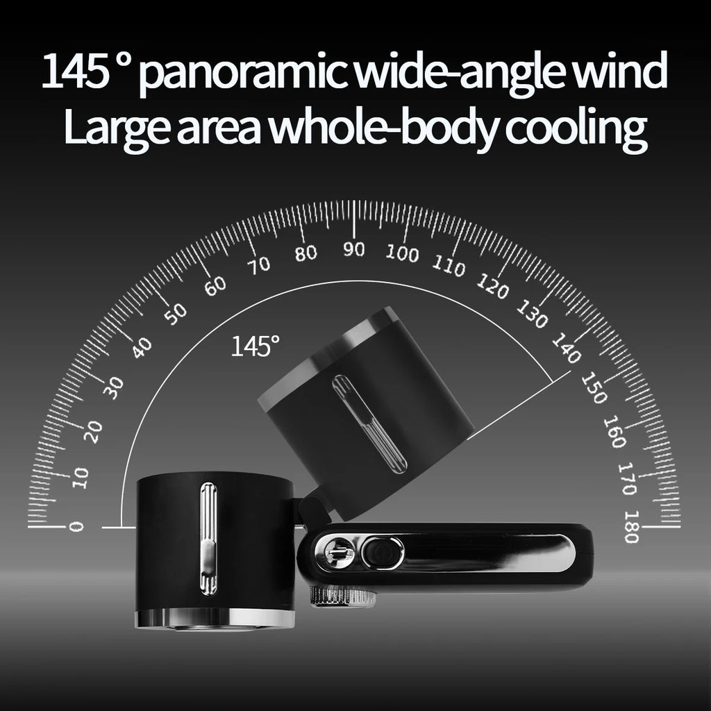 Portable Semiconductor Ice Cooling Handheld Fan 100 Speed Adjustable Fan Foldable Personal Fan High Speed Turbo Fan Oasis Select