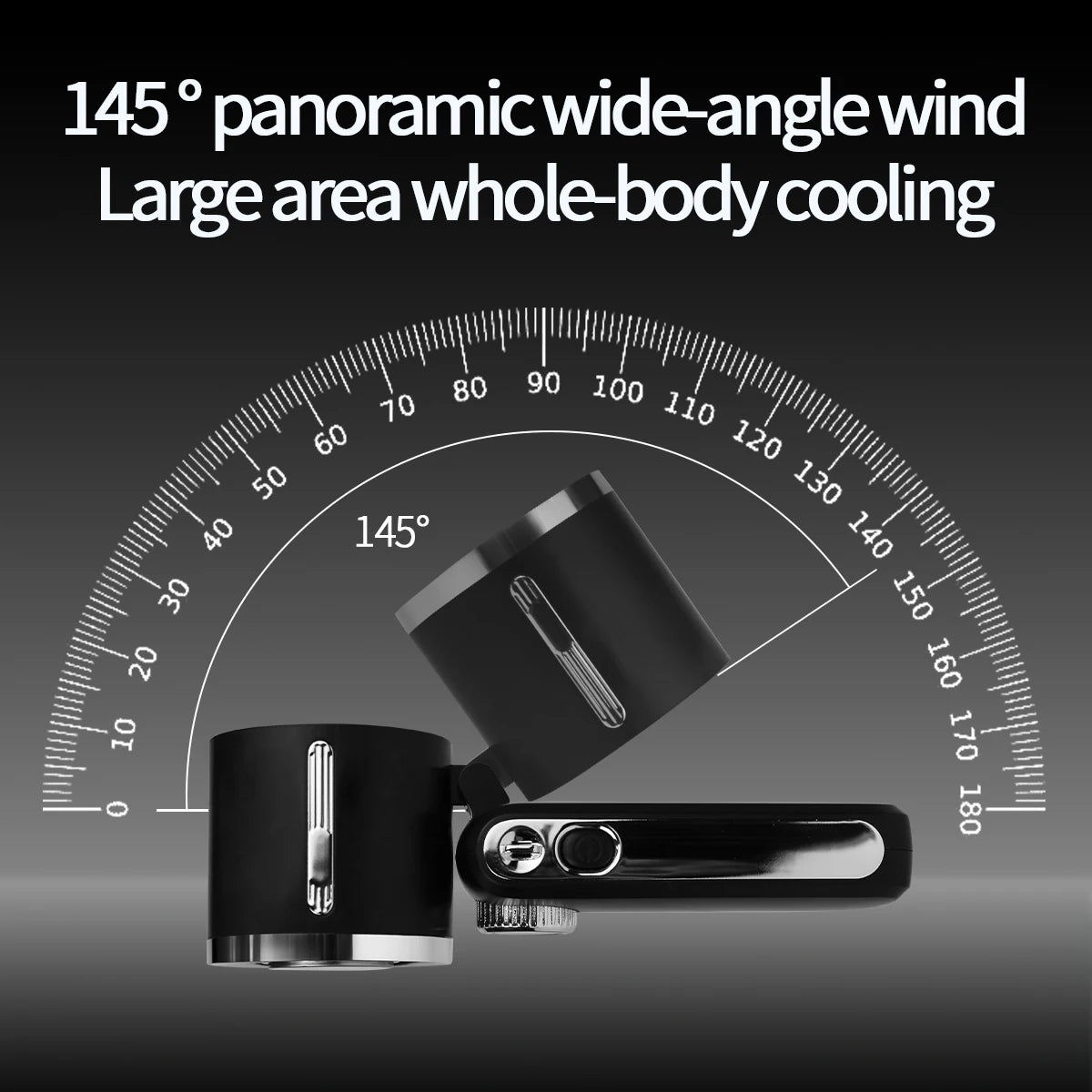 Portable Semiconductor Ice Cooling Handheld Fan 100 Speed Adjustable Fan Foldable Personal Fan High Speed Turbo Fan Oasis Select