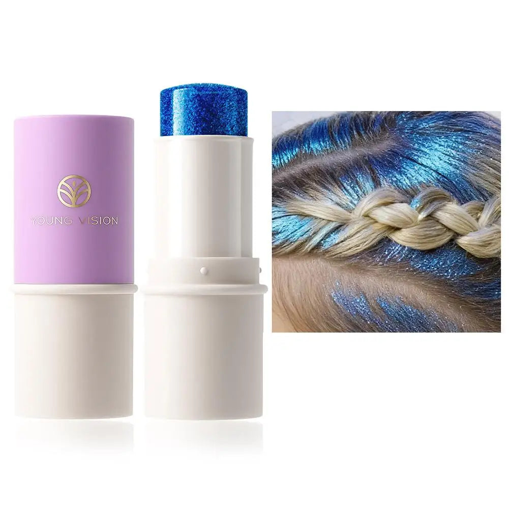 Holographic Body Glitter Stick – Festival Face & Hair Makeup Body Glitter Stick Oasis Select 03 blue