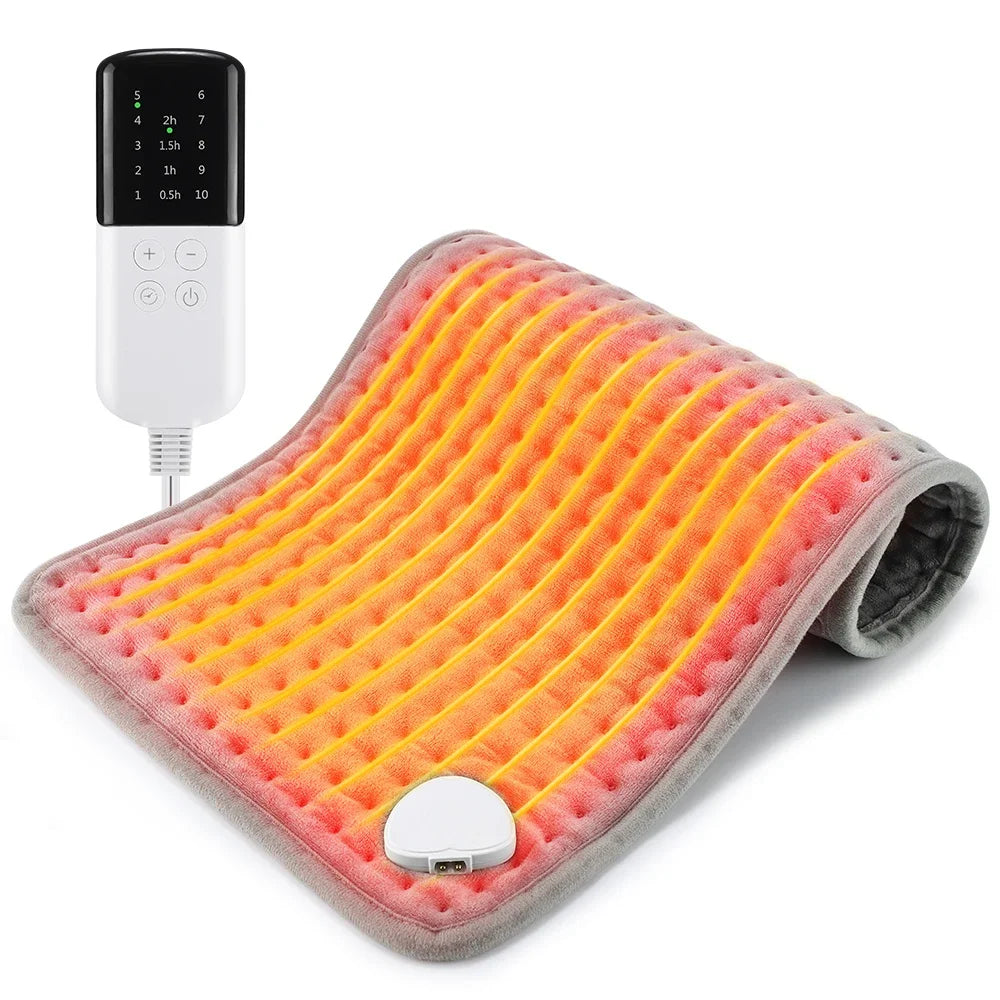 Hailicare Electric Heating Pad 30×60cm – 10 Levels, Washable