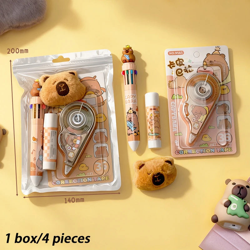 Cute Cartoon Stationery Sets Student Rewards Kindergarten Class Prizes Children's Learning Supplies Oasis Select one size A