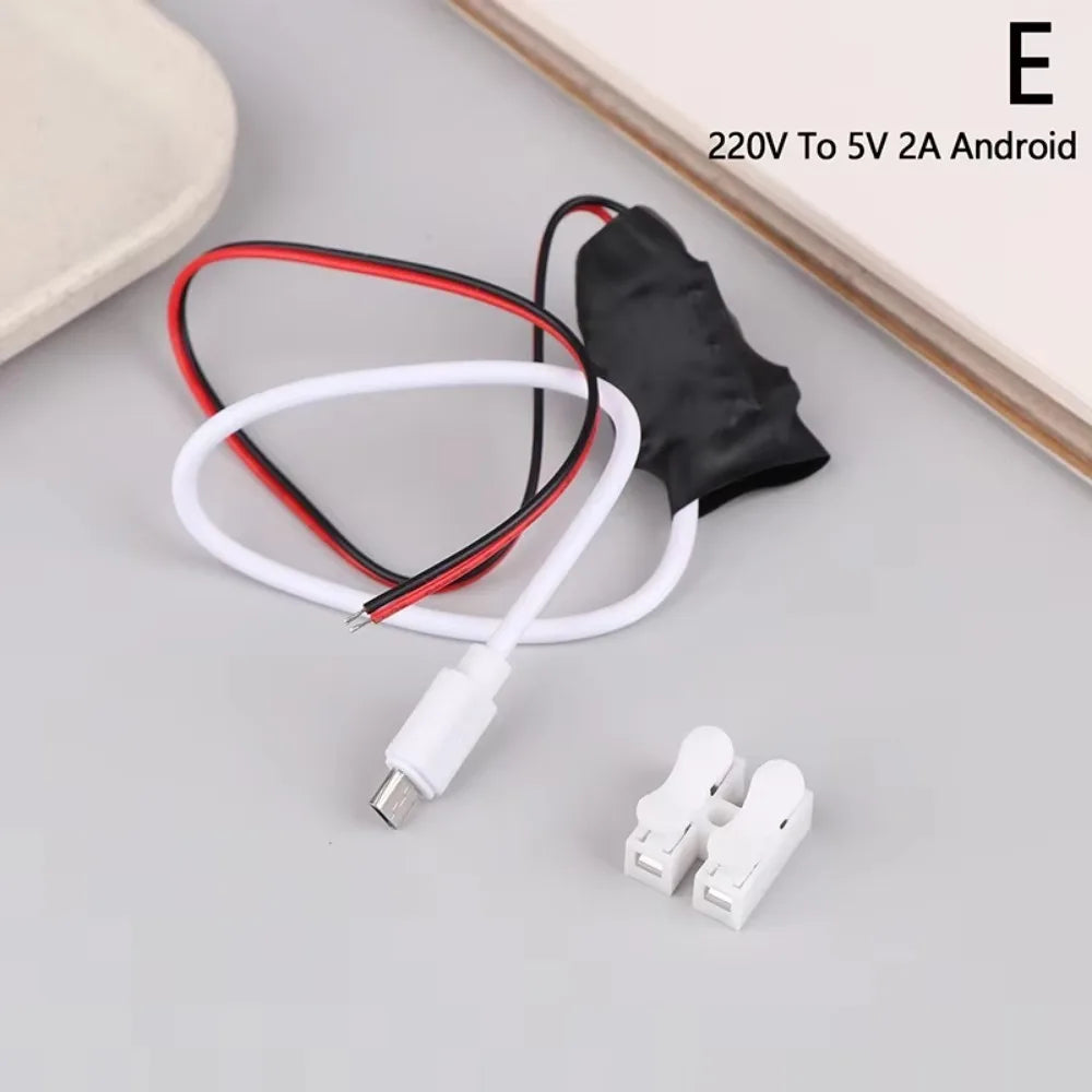 Special Power Transformer Household AC 220V To DC 5V 1A 2A WiFi Monitoring Adapter TYPEC USB Power Dupply Power Supply Oasis Select E