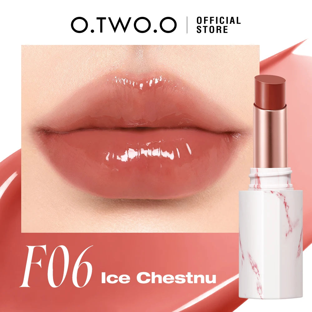 O.TWO.O Mirror Ice-Film Lip Glaze | 24H Glossy Lipstick