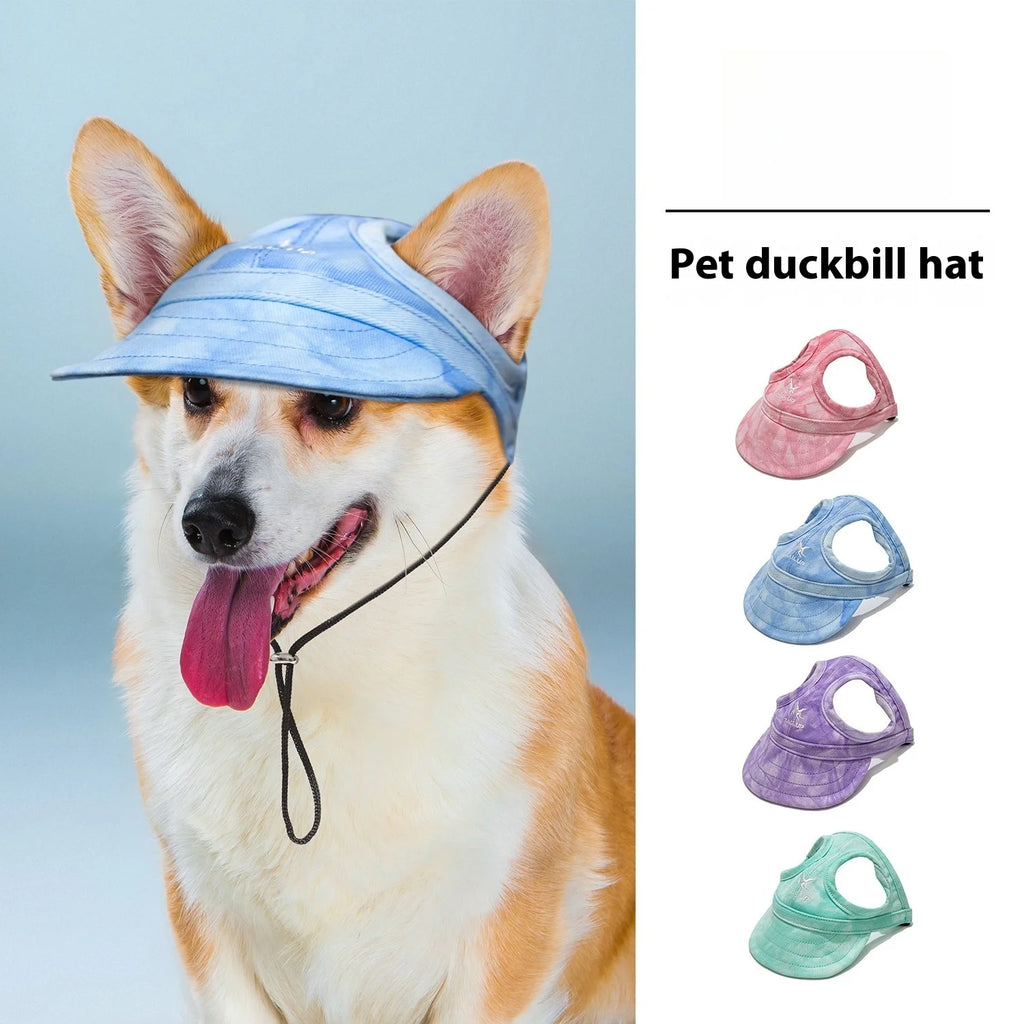 Sunshades for Large, Medium and Small Dogs and Cats with Exposed Ears, Little Dogs with Duck Tongues, Baseball Caps and Headwear Oasis Select