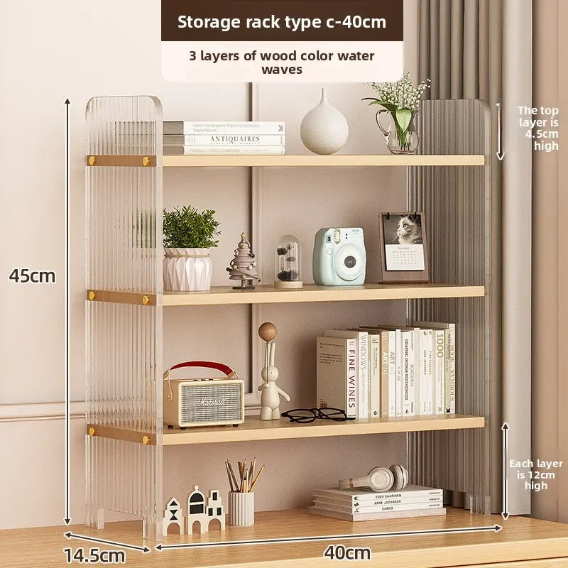 Multi-functional Cosmetics Shelf Desktop Multi-layer Finishing Shelf Multi-layer Shelf Storage Oasis Select