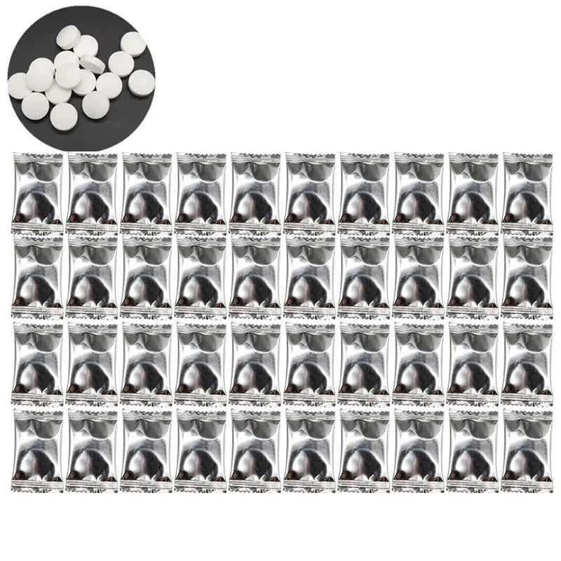 5/10/20/30/50/60pcs Full-Automatic Coffee Maker Machine Cleaning Tablets Descaling Agent for Home Office Shop Oasis Select 40PCS