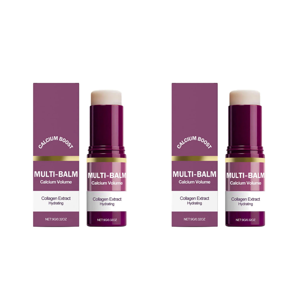 Hoygi Calcium Collagen Multi Balm Stick – Face, Eyes & Neck Moisturizing Balm Stick Oasis Select 2Pcs