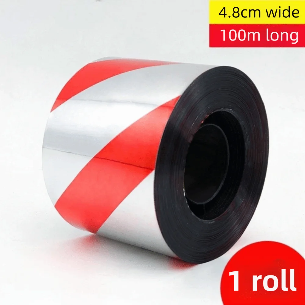 50M/100M/300M Double-sided Reflective Bird Repellent Ribbon Multipurpose Adhesive-free Anti Bird Tape Flashing Hanging Oasis Select Style 8