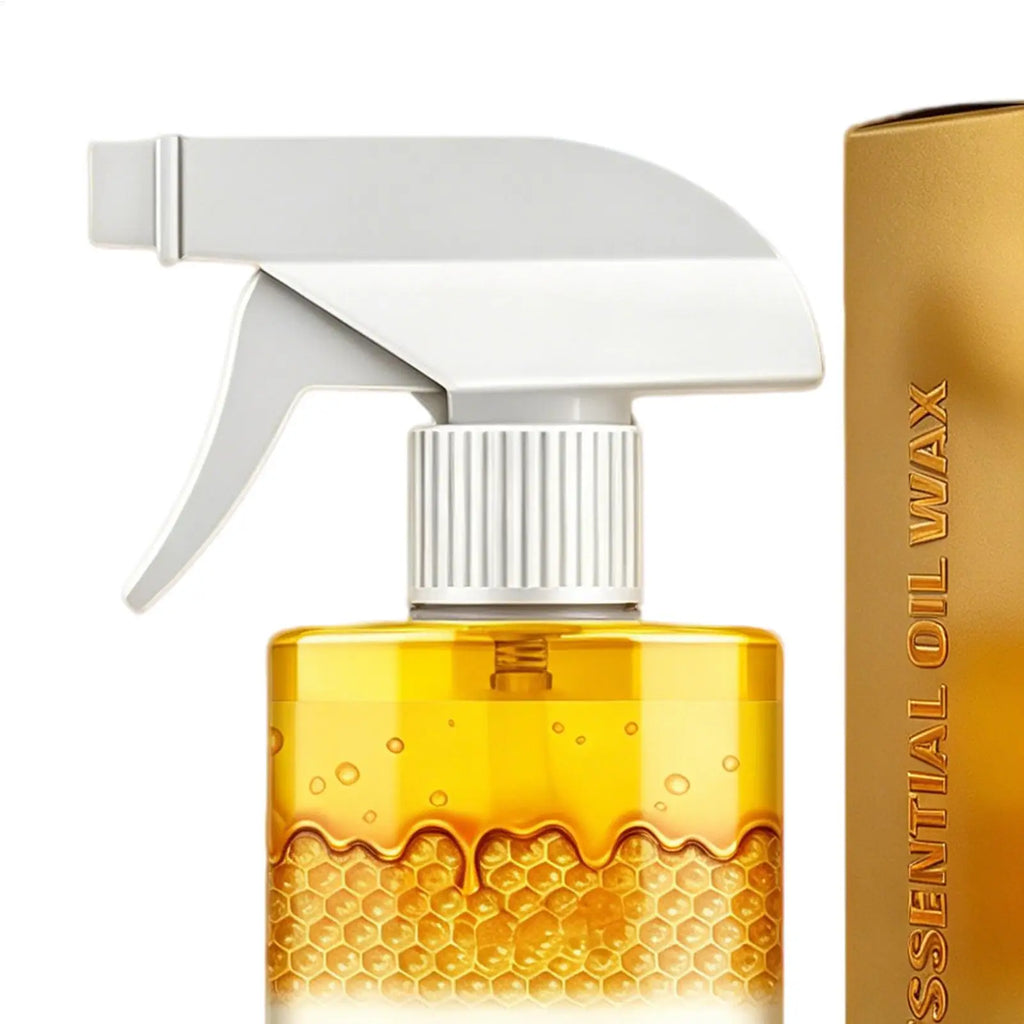 Wood Restorer Spray 120ml Wood Care Polishing Beeswax Spray Waterproof Multipurpose Floors Chair Cabinet Furniture Polishing Oasis Select