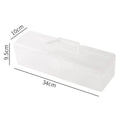 Plastic Game Cards Storage Box Transparent Large Capacity Football Stars Trading Card Storage Box Dustproof Multi-Purpose Oasis Select XL
