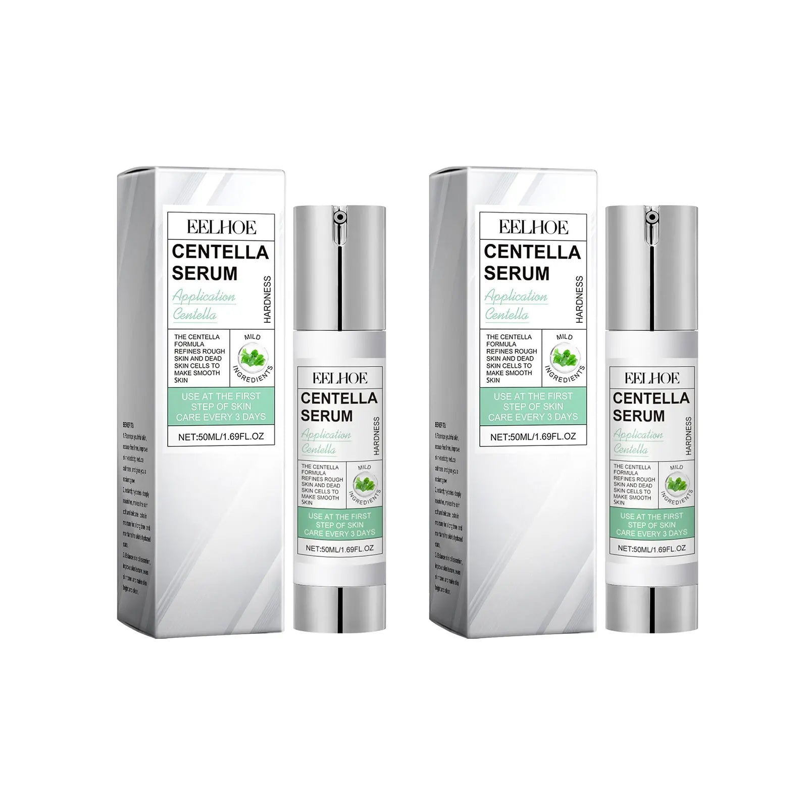 Centella Serum Rejuvenating Brightening Facial Skin Pores Repair Redness Moisturizing Calming Essence Korean Skin Care Products Oasis Select 2 X 50ml boxed