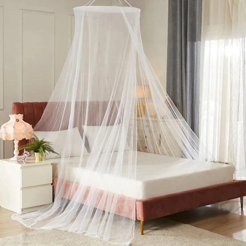 Mosquito Mesh Net Large Dome Hanging Mosquito Net Bed Net Tent Fly Insect Repellent Protection Home for Bed Canopy Dropshipping Oasis Select