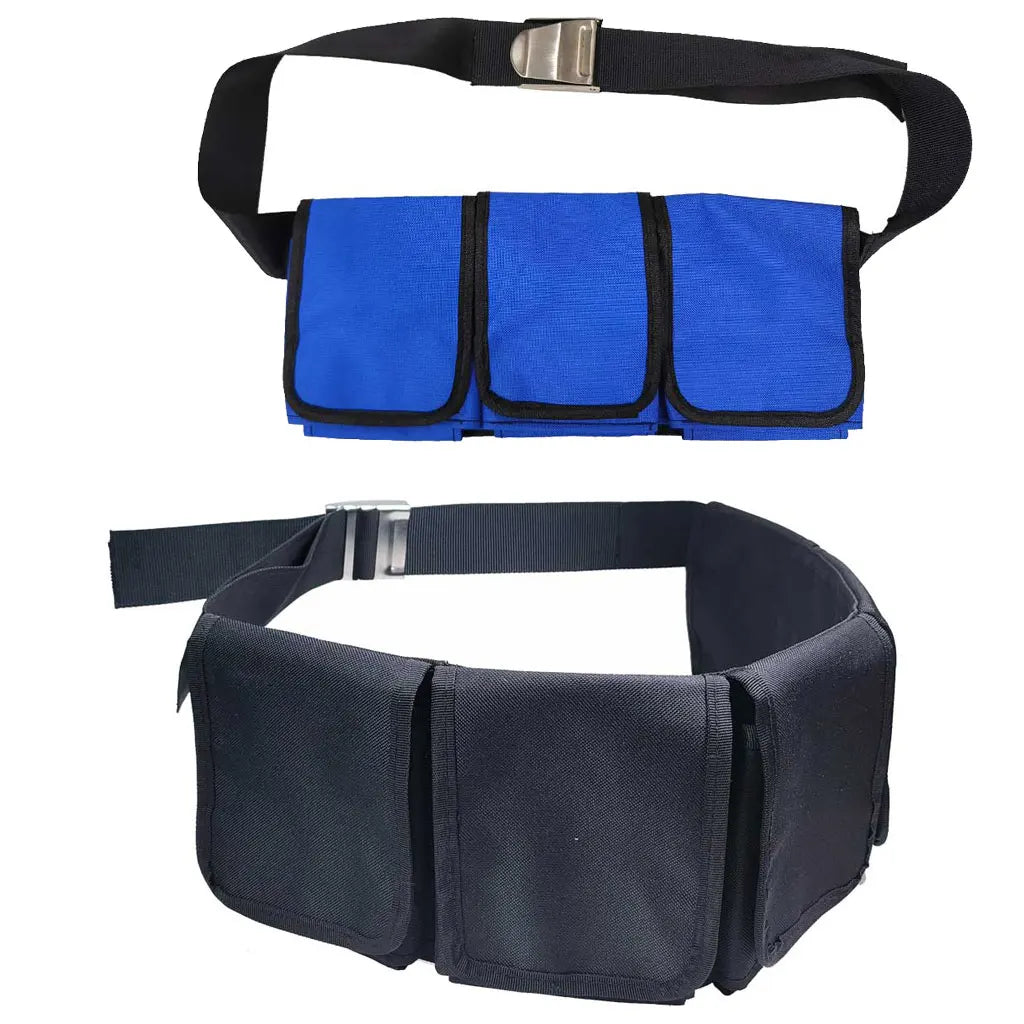 Adjustable Scuba Dive Weight Pocket Belt Snorkeling and Freediving 3 5 Pocket Weight Belt Quick Release Metal Buckle Oasis Select