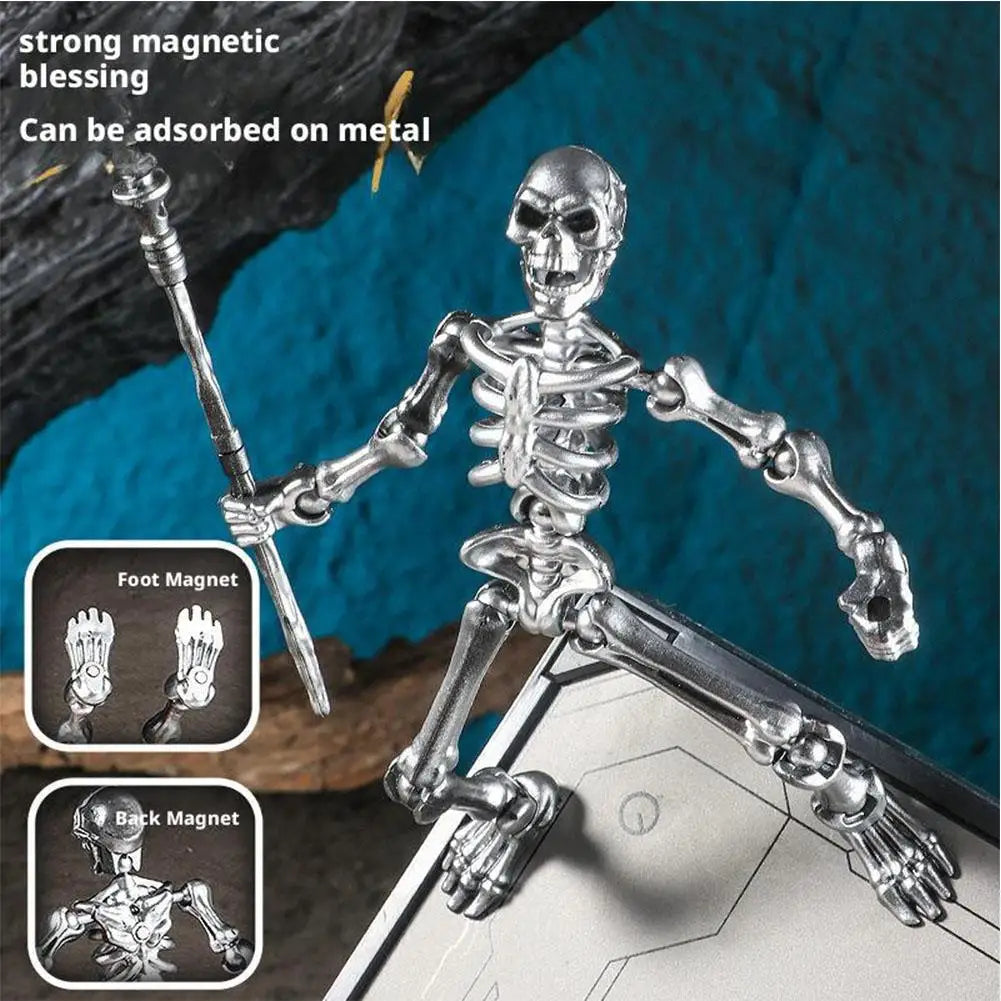 Mini Medieval Skeleton Figurines Small Halloween Skeleton For Home Table Decor Party Outdoor Graveyard Haunted House Accessories Oasis Select