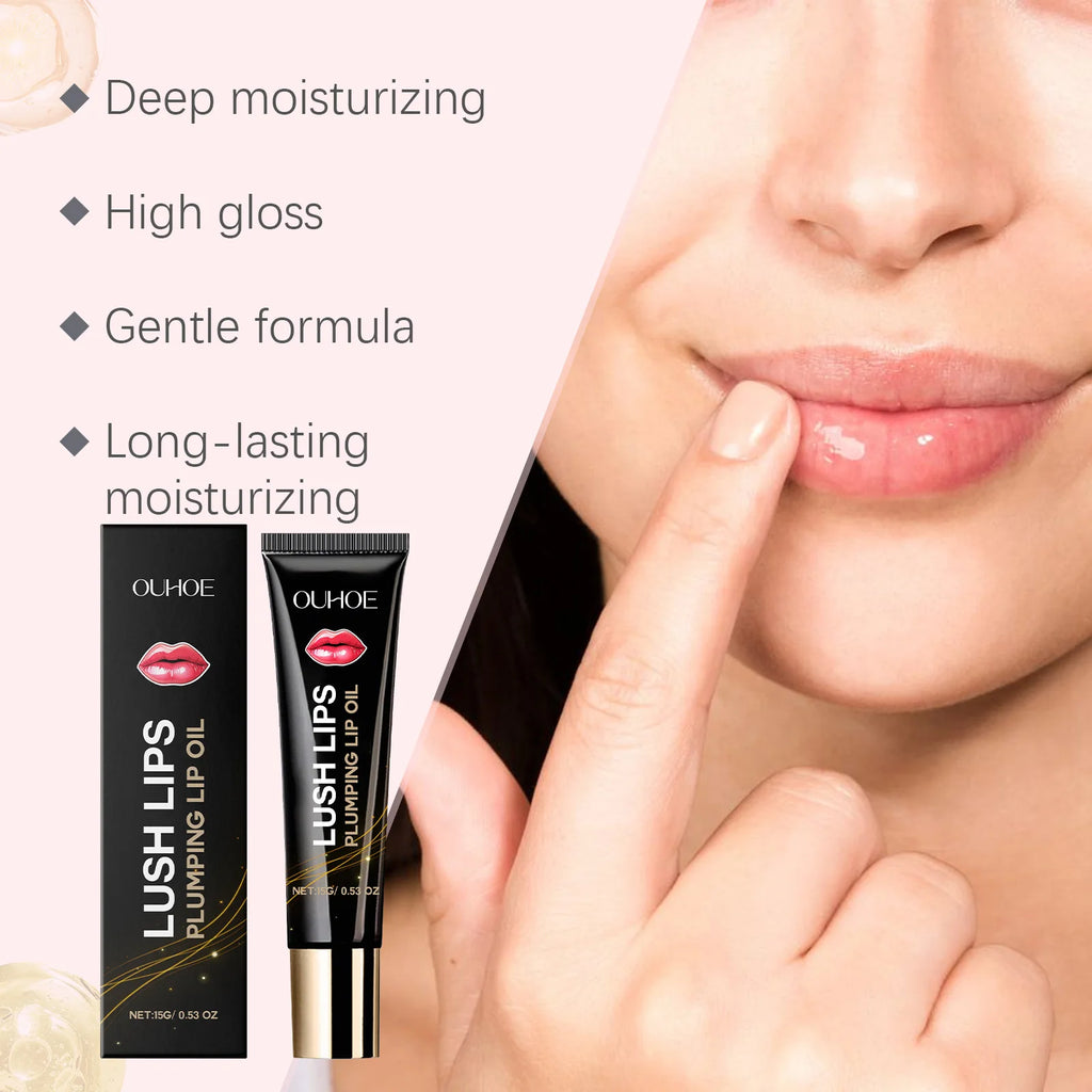 Lip Plumper Oil – Instant Volume, Moisture & Gloss Lip Plumper Oil Oasis Select