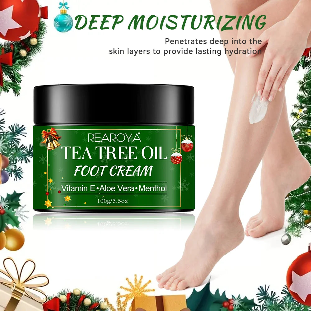 Tea Tree Oil Foot Cream – Heel Care & Deep Moisturizer 30g/60g Foot Cream Oasis Select