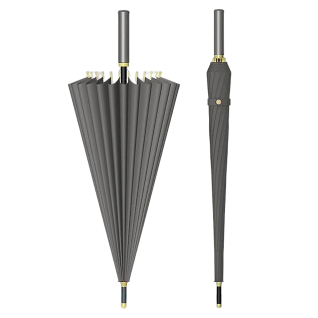 HOBBAGGO 24-Rib Auto Open Windproof All-Weather Umbrella