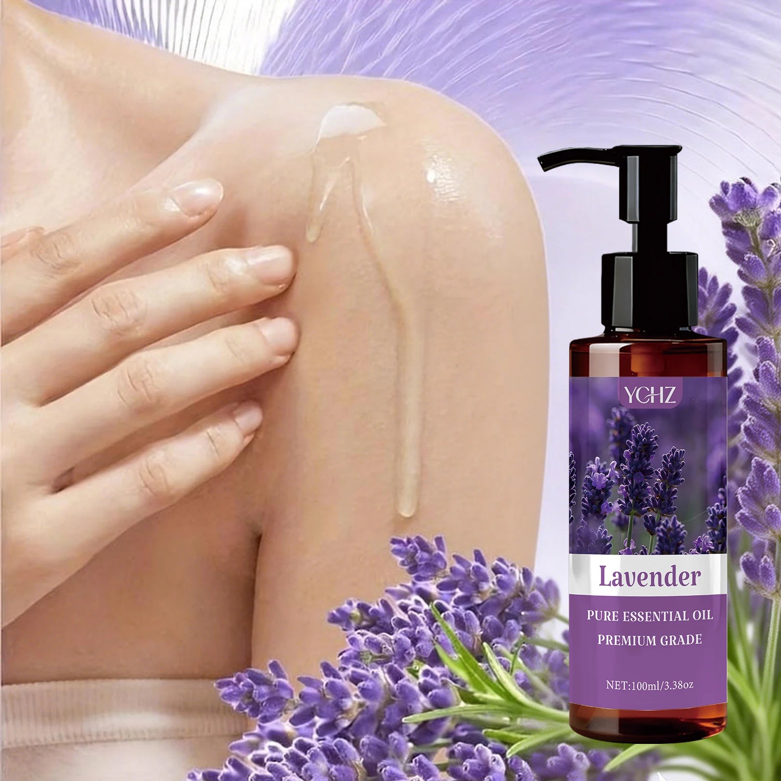 YCHZ Lavender Essential Oil – Skin, Hair & Beard Care | 100ml