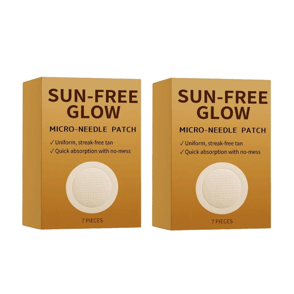 7PCS Sunless Patches Quickly Achieve a Natural Tanning Effect Safe Non-irritating Eliminating Uneven Color Body Care for Women Oasis Select B