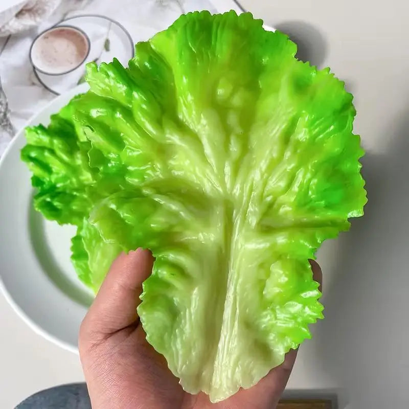 Realistic Artificial Lettuce Simulation Vegetable Models Ideal For Restaurant Displays, Photography Props, And Home Decorations Oasis Select