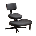 Cross-legged chair adjustable kneeling chair with backrest upright chair lifting meditation yoga chair seat lounge chair Oasis Select army green