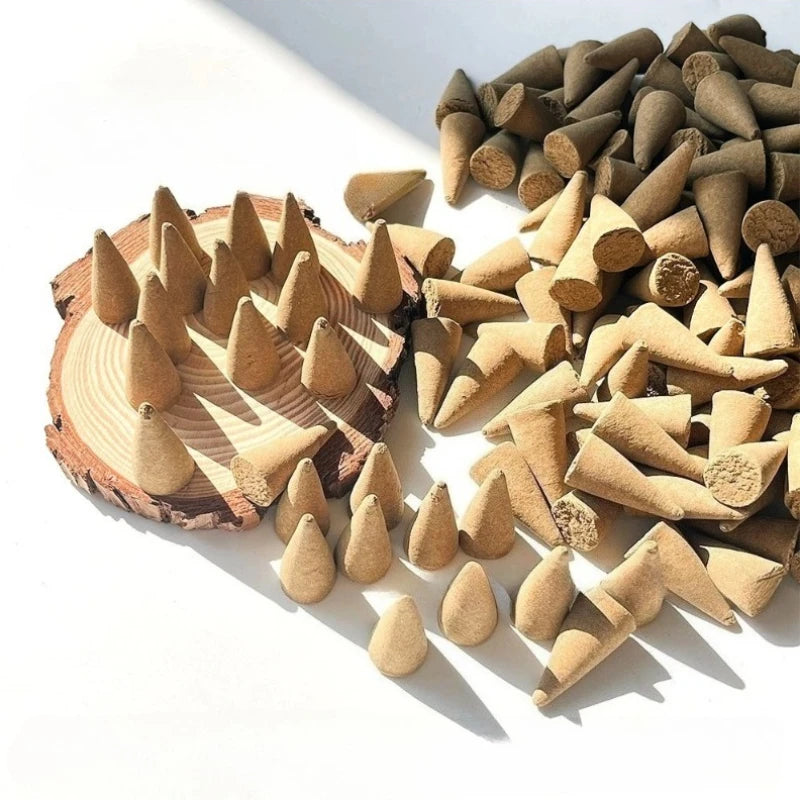 Palo Santo Incense Cones original Handmade Home Fragrance Yoga Meditation Incense Towers White Sage Purification Space Aroma Oasis Select