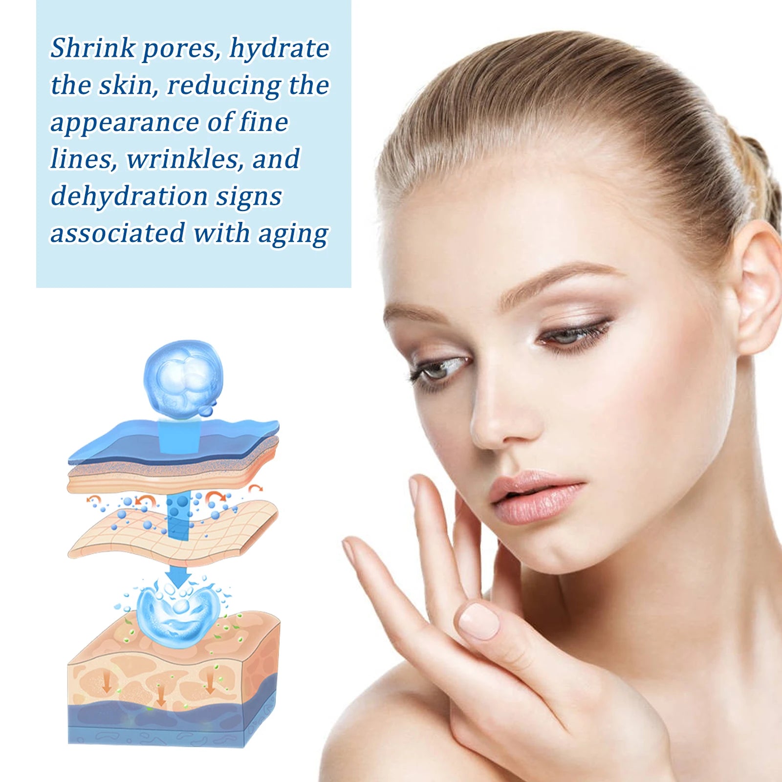 Hyaluronic Acid Facial Serum – Anti-Aging, Pore & Wrinkle Care Facial Serum Oasis Select