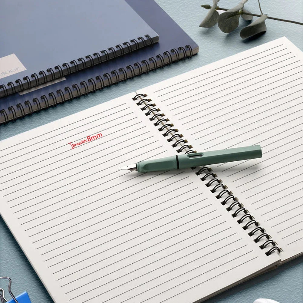 A5/B5 Vintage Spiral Notebook – 40/80 Sheet Journal & Diary