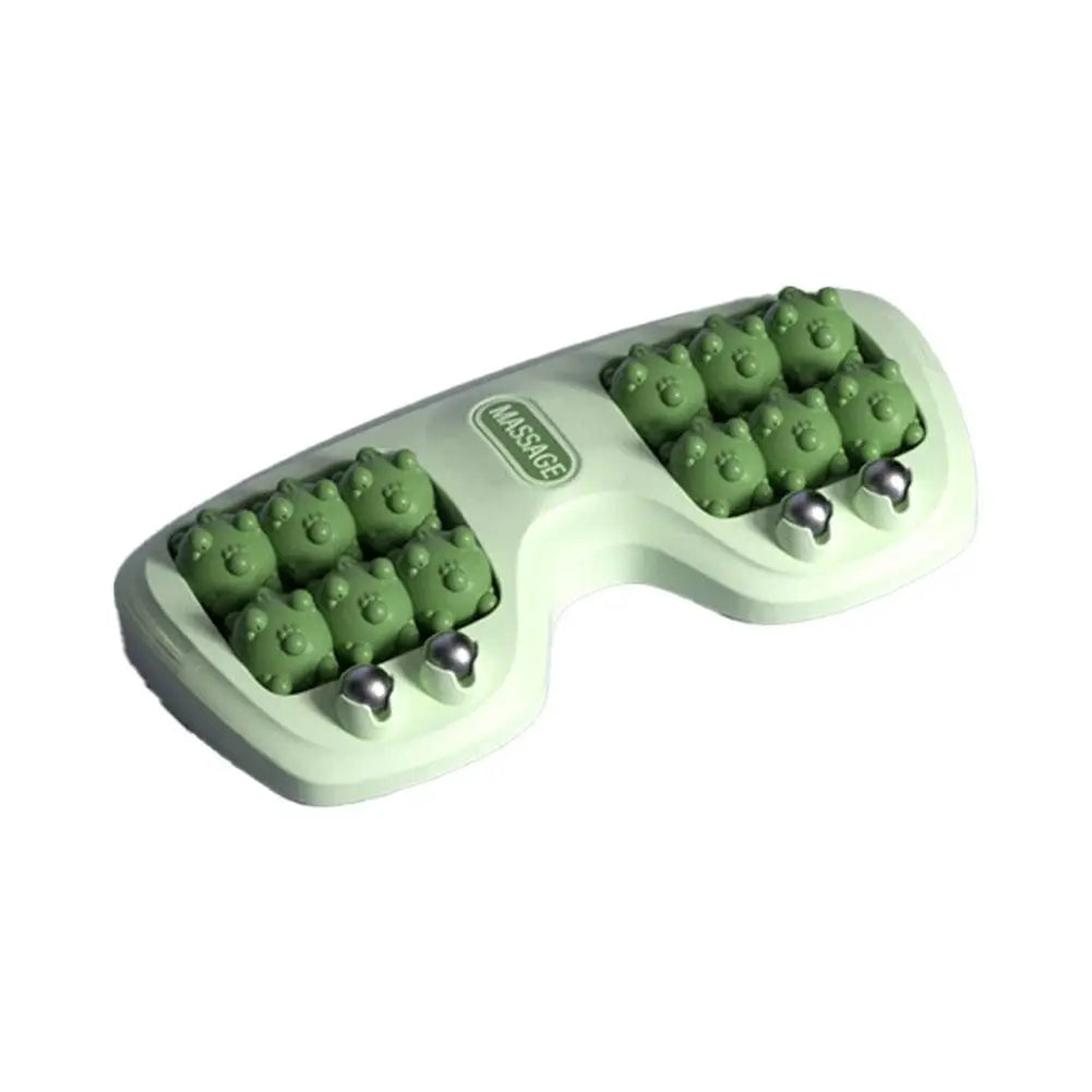 Dual Foot Massage Roller – Acupoint Bead Massager for Tired Feet