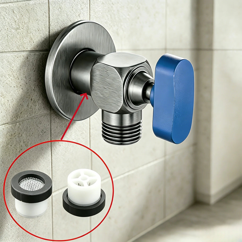 10Pcs POM Shower Check Valve Anti‑Backflow Sealing Gasket One‑Way Non‑Return Valve for Shower Head Mixing Valve Plumbing System Oasis Select