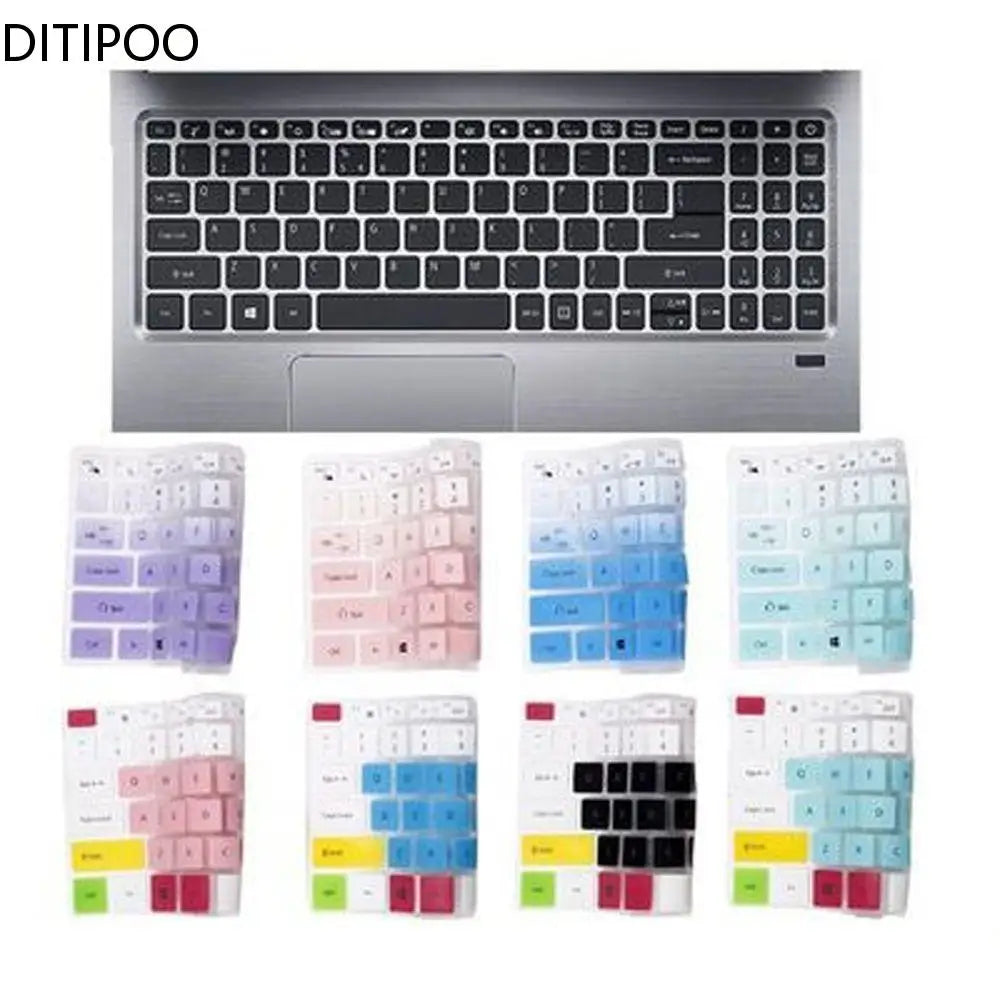 Laptop Keyboard Cover Skin for Acer Aspire 3 A315-56G A315-55G A315-55 A315 55 55G/ Aspire 5 A515-55G A515-55 A515 55G 15.6 Inch Oasis Select