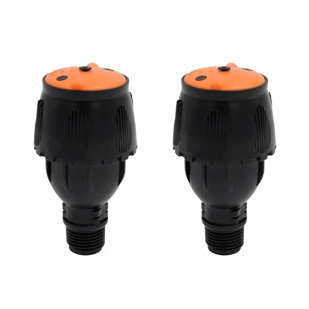Black 550L/H Rotary Sprinkler Head 360 Degree Rotation 1/2 Inch Male Connector For Garden Lawn Agriculture Irrigation System Oasis Select Red 550LH