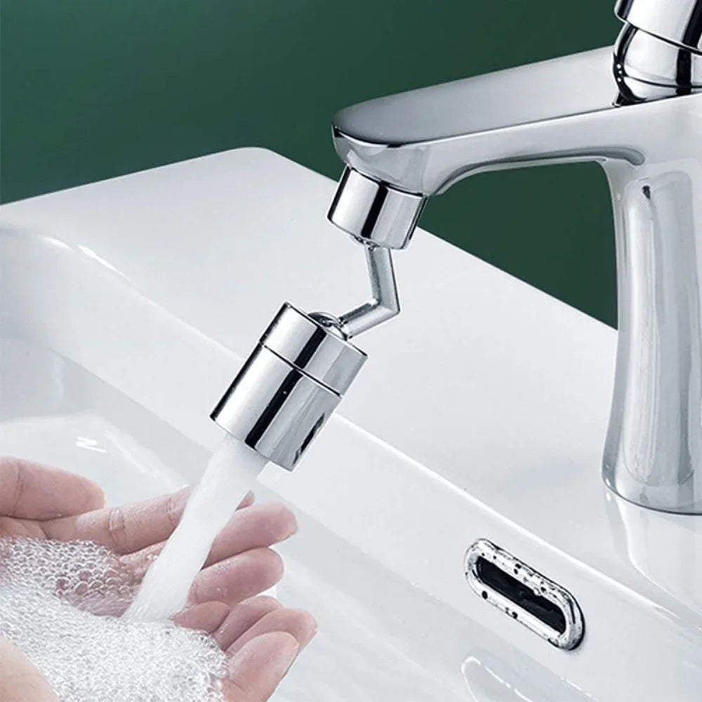 Faucet Extender with 720° Rotation, Faucet Sprayer Head, Universal Anti-Splash Water Saving Adapter for Bathroom, Kitchen Sink Oasis Select