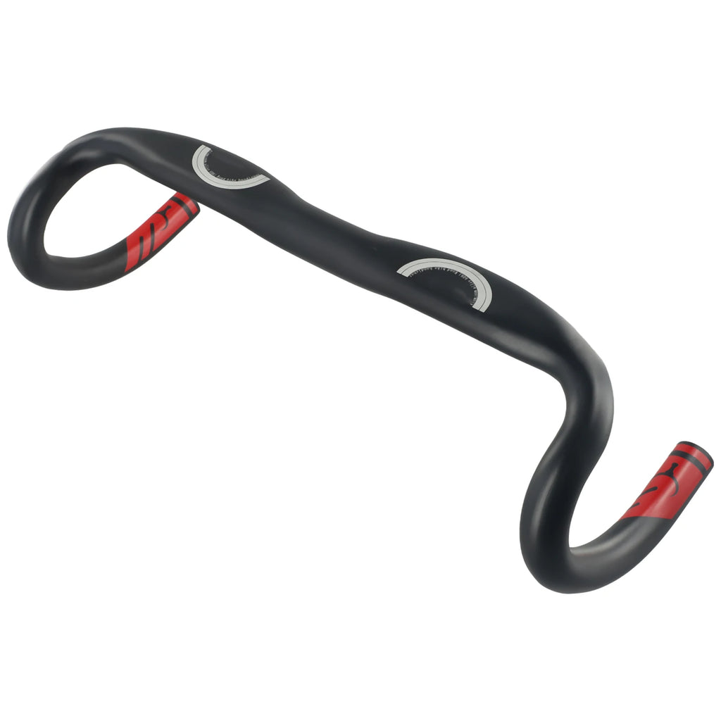 Ultralight Road Bike Handlebar Bicycle Handle Racing Drop Bar Bicycle Reduce Resistance Bent Handlebars 31.8*420mm Cycling Parts Oasis Select