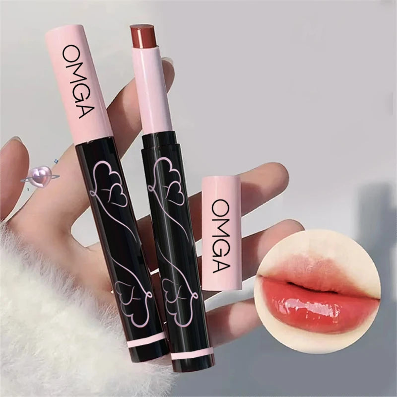 Solid Lip Gloss – Long-Lasting Moisturizing Non-Stick Formula Lip Gloss Oasis Select