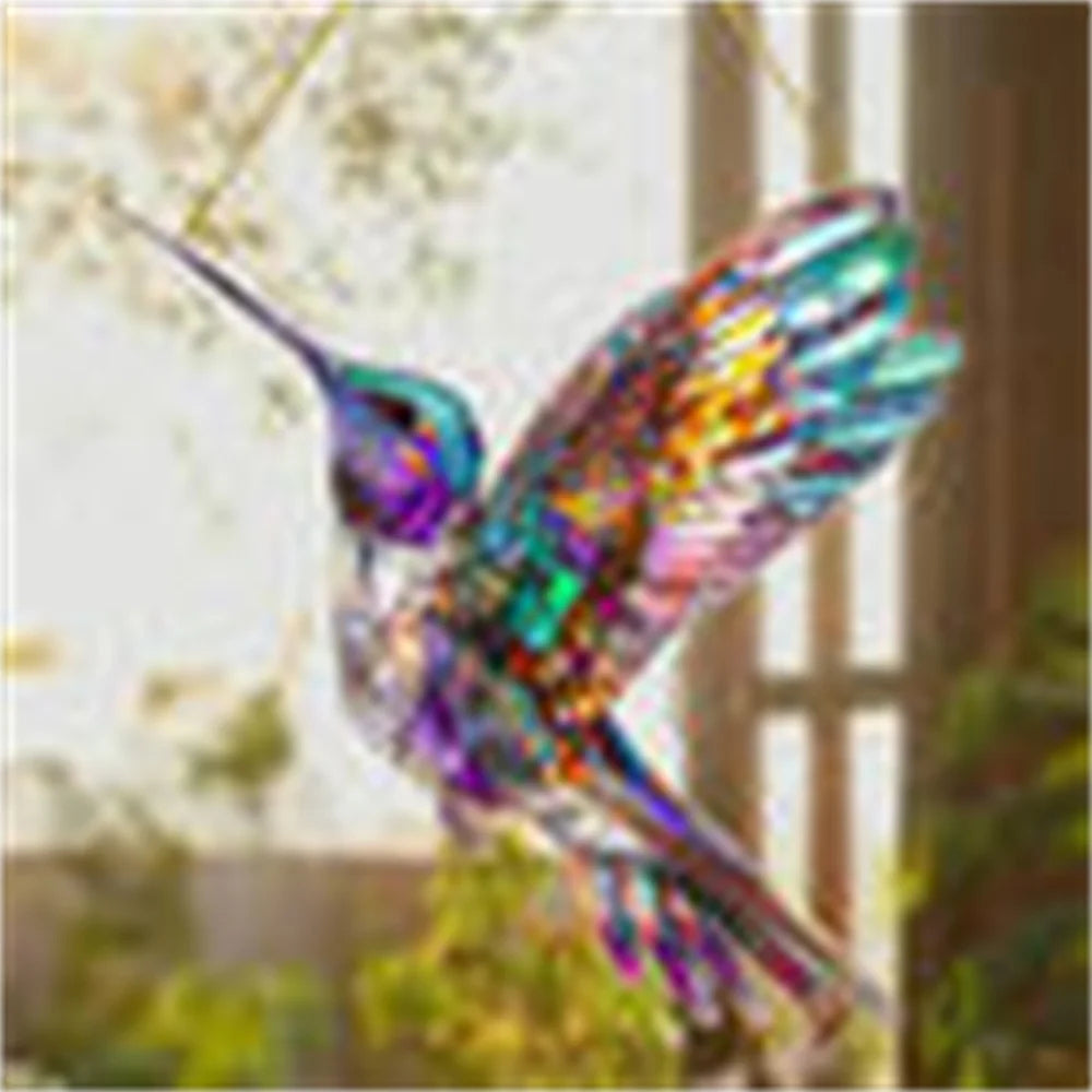 Fairy Angel Heart Suncatcher | Acrylic Window Hanging Ornament