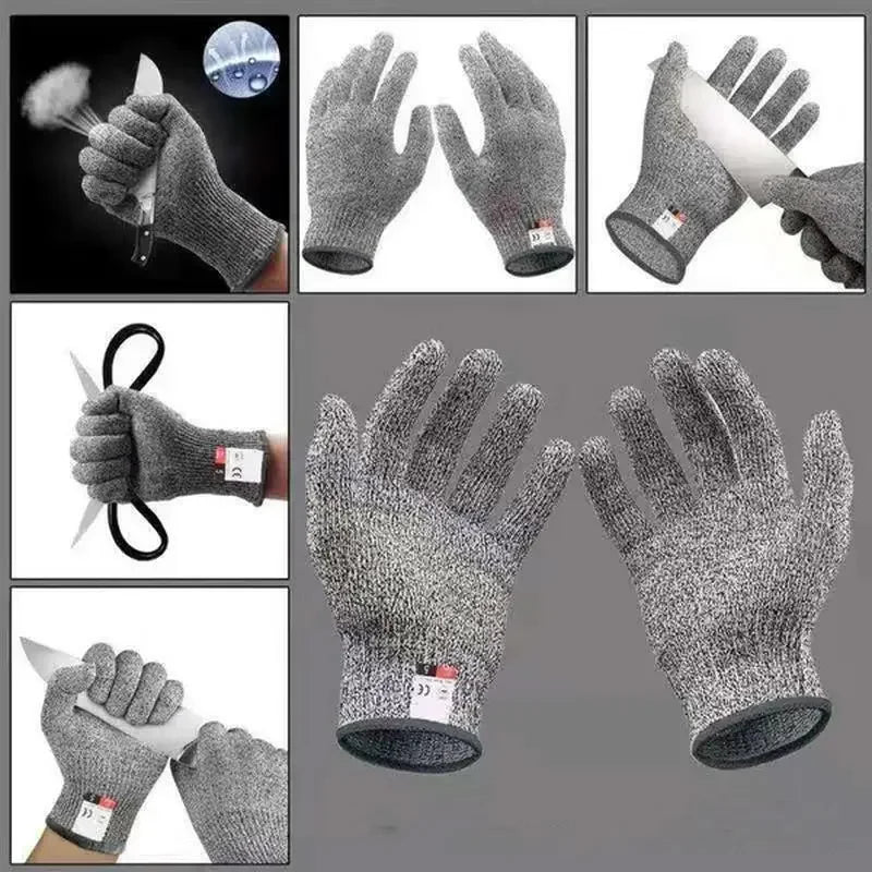 Cut Resistant Gloves Food Grade Level 5 Protection, Safety Kitchen Cuts Gloves for Mandolin Slicing, Fish Fillet Oasis Select