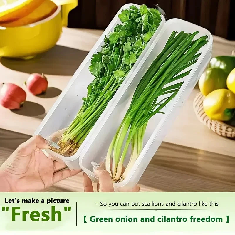 1/3/6pcs Refrigerator Side Door Storage Box Food Vegetable Fruit Eggs Fresh Organizer Household Kitchen Fridge Containers Boxes Oasis Select