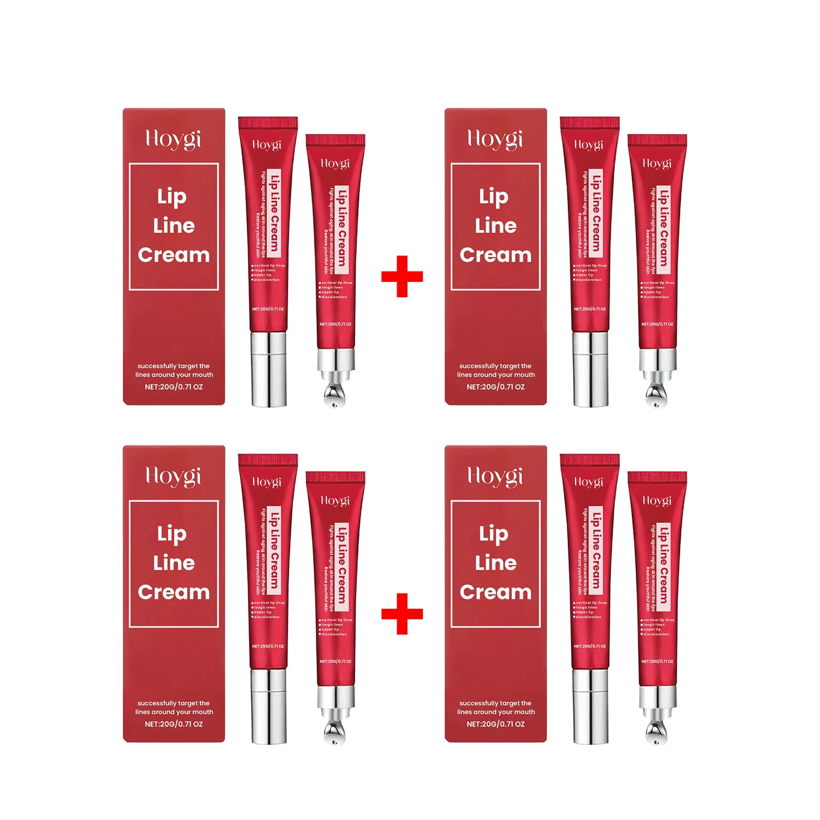 Hoygi Fade Lip Line Cream – Exfoliate, Lighten & Nourish 20g Lip Treatment Cream Oasis Select 4 X 20g boxed