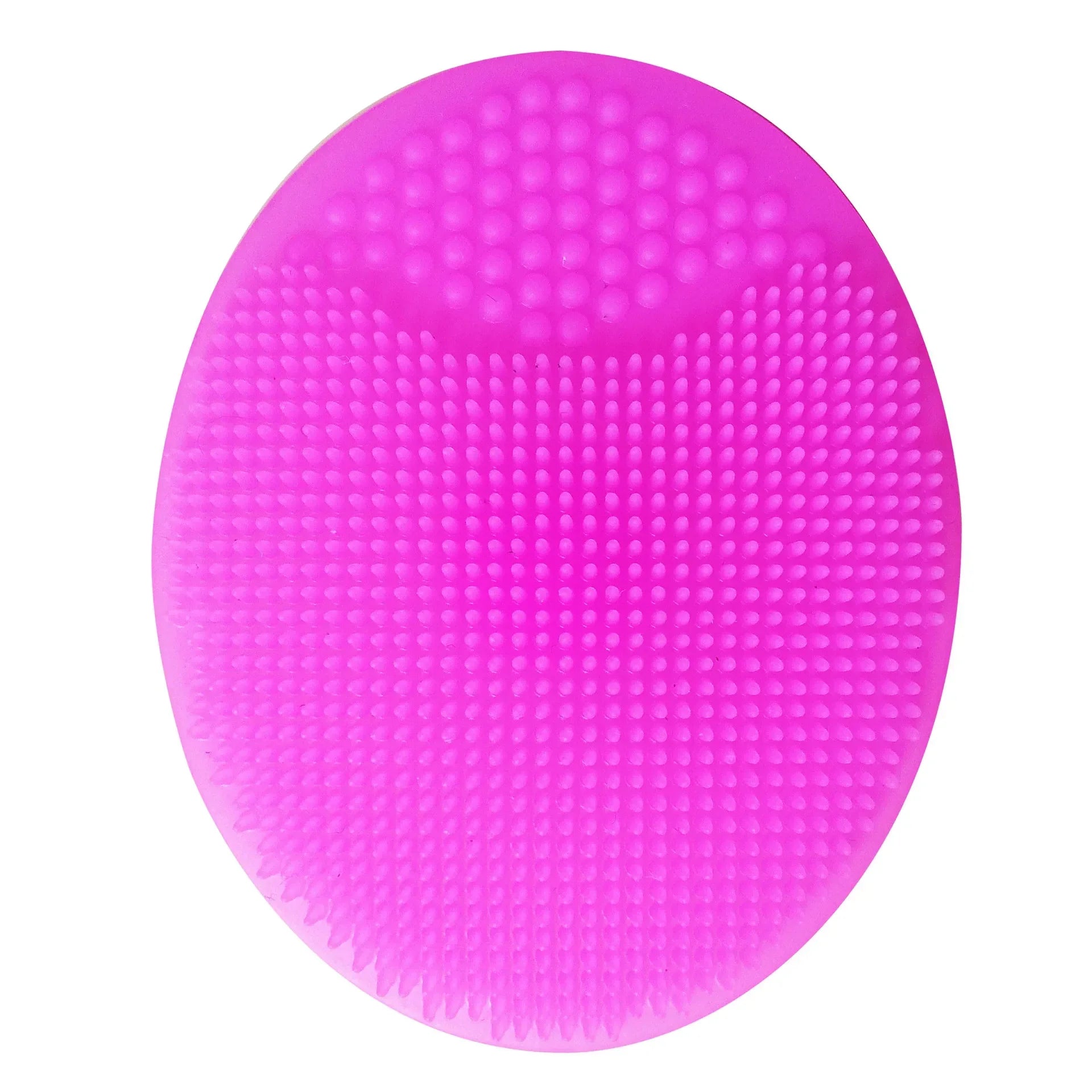 1/2pcs Shampoo Brush for Baby Infant Bathing Soft Silicone Boys Kids Shower Brush Head Hair Washing Massage Brushes Wipe Comb Oasis Select rose