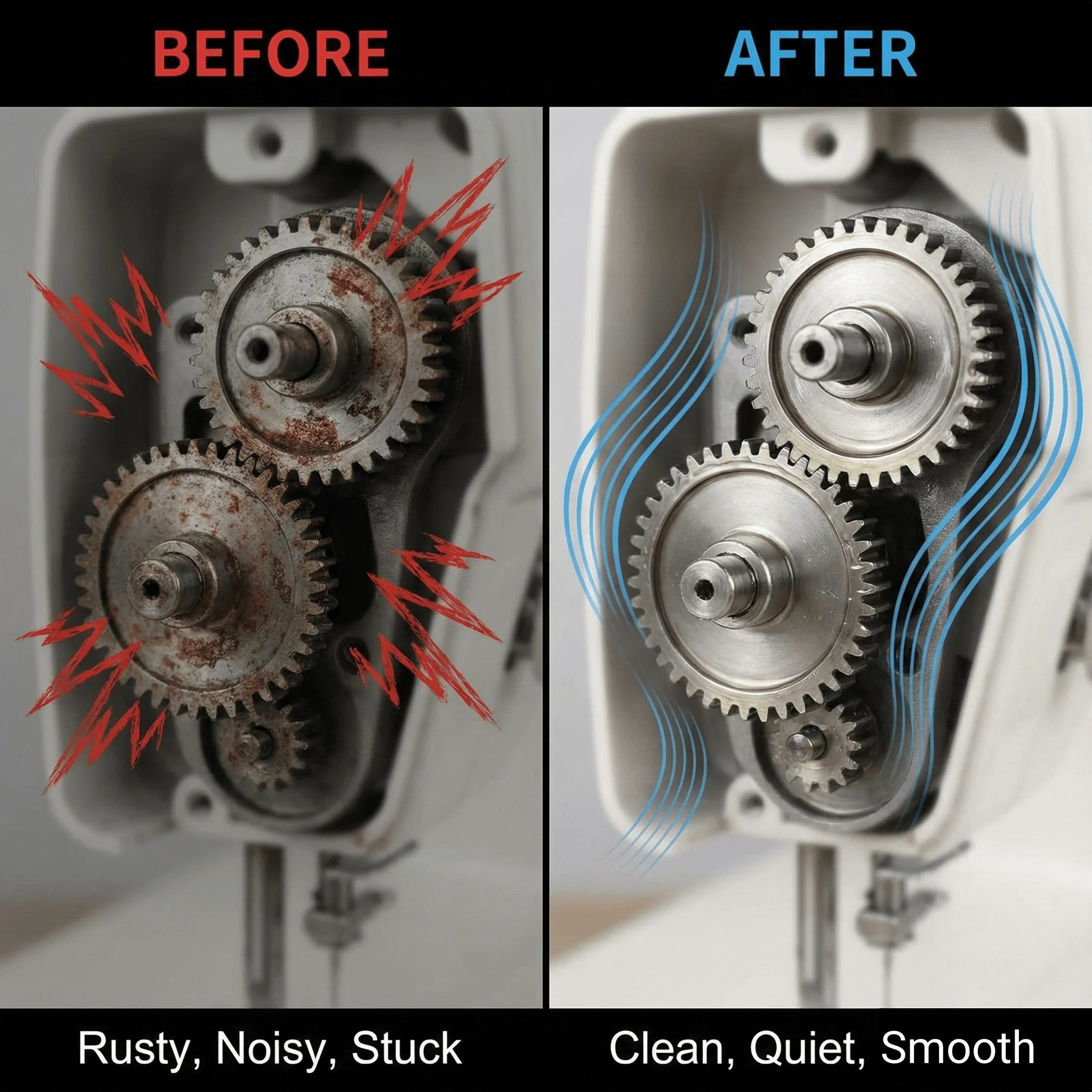 Pure Lubricating Oil for Sewing Machines Hair Clippers Shavers Hinges Rust Prevention Mechanical Tool Care Gear Bearing Antiwear Oasis Select