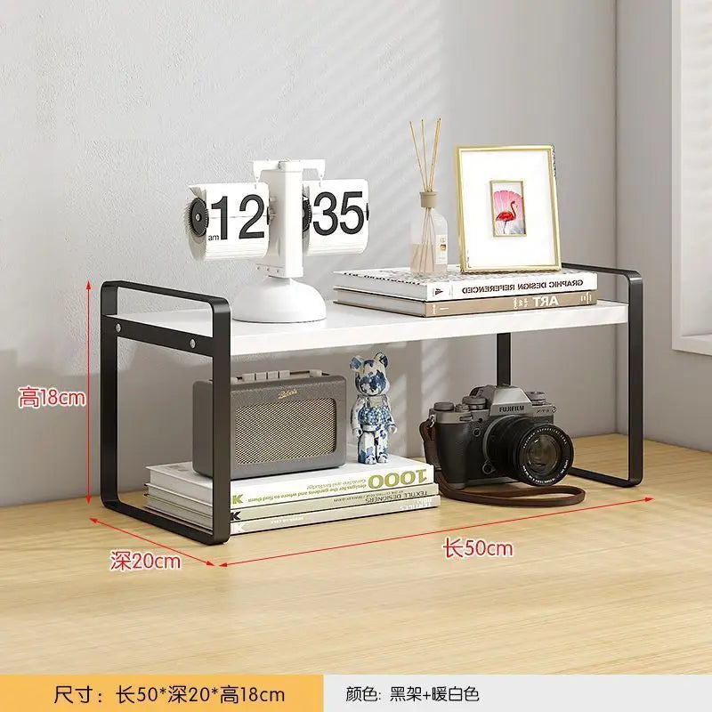Countertop Kitchen Storage Rack – Layered Cabinet Organizer