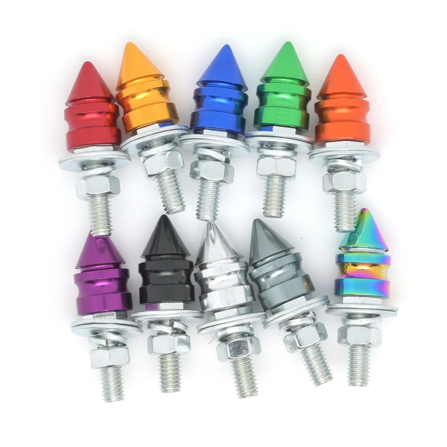 Car license plate frame screw modification M6 is used for modifying license plate screws, car license plate frames, motorcycles Oasis Select