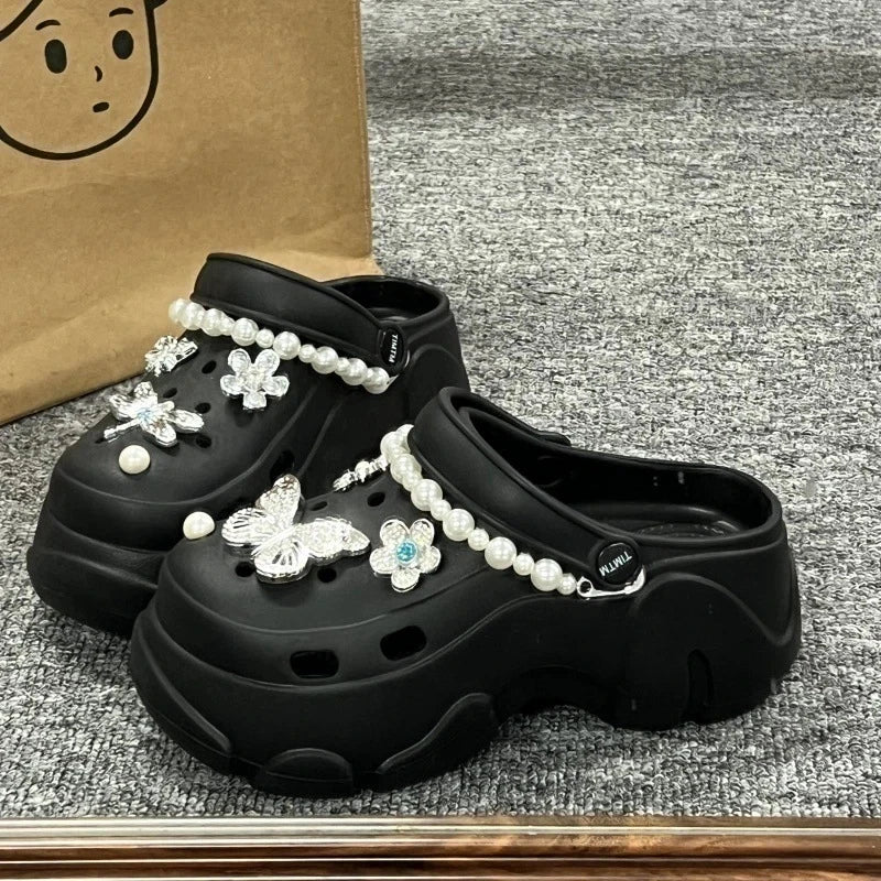 Fashion Shoe Accessory Set, decorative shoe buckles, removable, suitable for sandals and flip-flops. Oasis Select