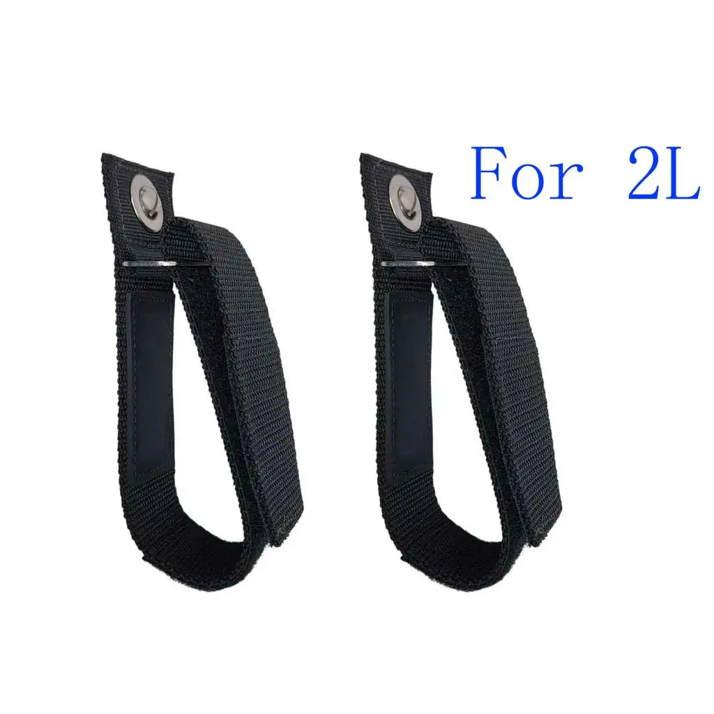 Scuba Diving Oxygen Cylinder Band for For 1L 2L Bottles Secure Compact Tank Bottle Strap with Screw Oasis Select 2L2pcs