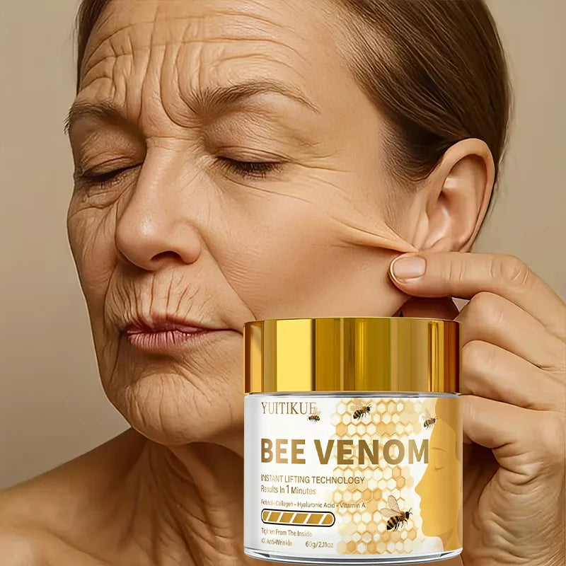 YUITIKUE Bee Venom Face Cream 60g – Firms & Anti-Wrinkle