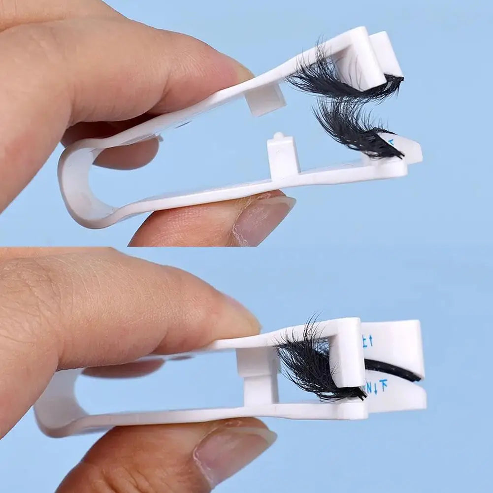 Professional Magnetic Extension Applicator False Eyelashes Tweezer Curler Clip Clamp Makeup Tools New Oasis Select