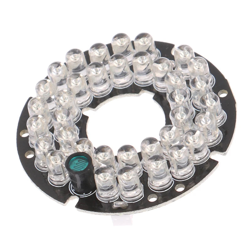 IR 36 LED Light Board Infrared Lamp Board Module for Day Night Vision Camera Security Camera High Definition IR LED 90 degrees Oasis Select